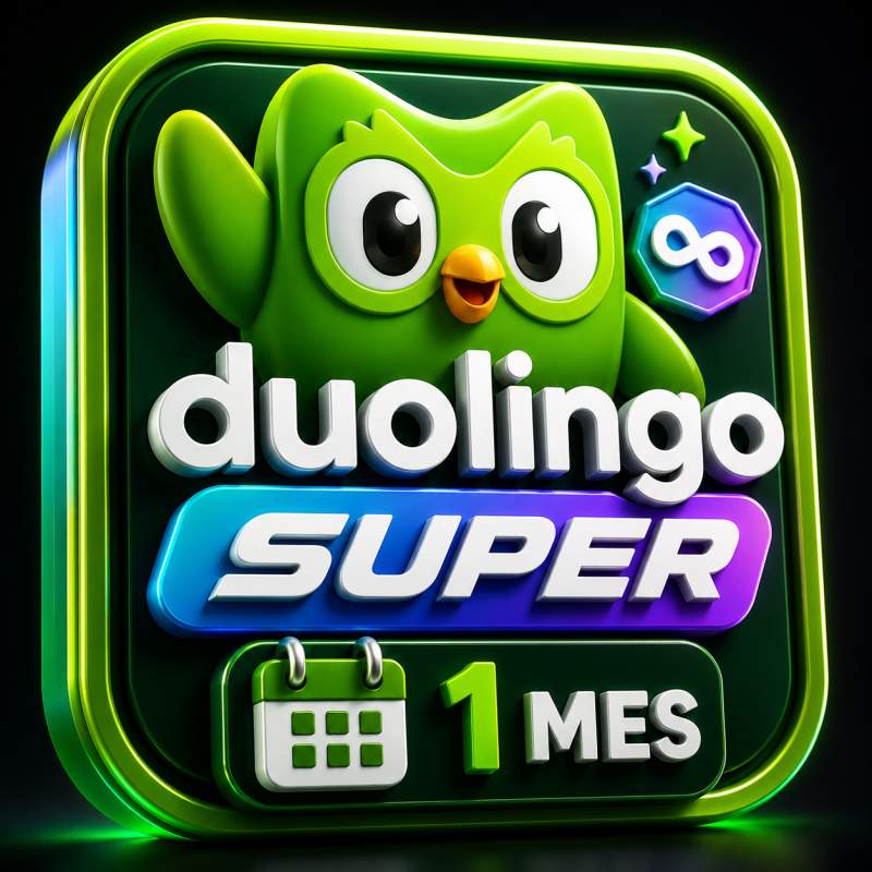 DUOLINGO SUPER 1 MES