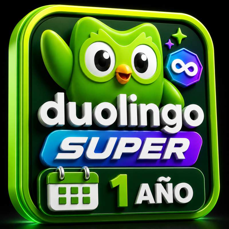 DUOLINGO SUPER 1 AÑO