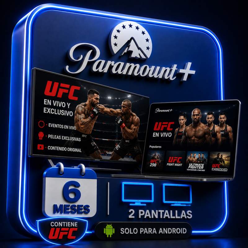 PARAMOUNT PLUS 6 MESES 