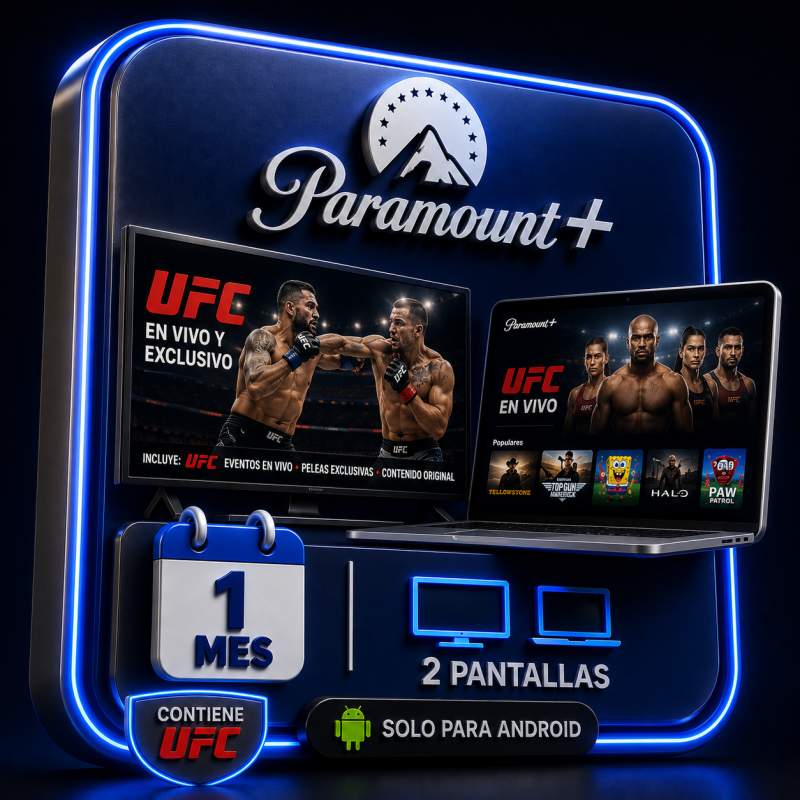 PARAMOUNT PLUS 1 MES